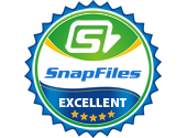 Rated 5 stars at SnapFiles