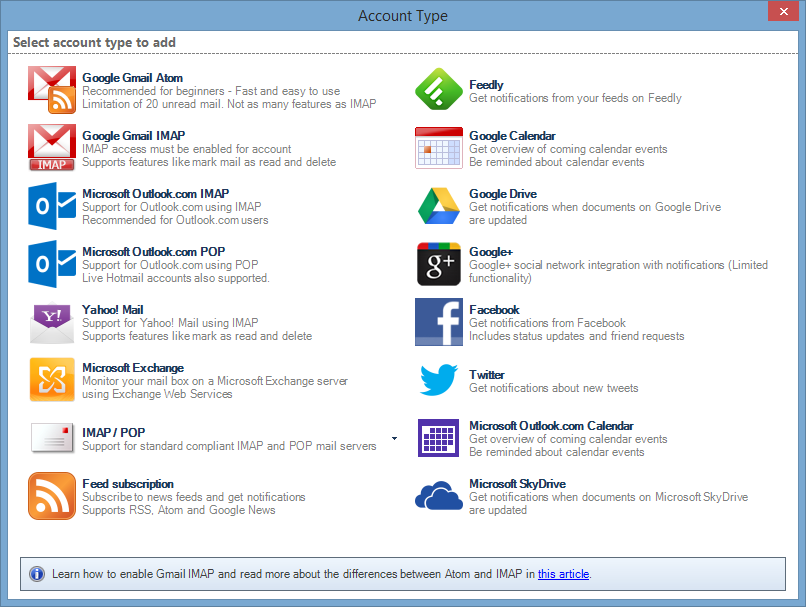Yahoo! Mail Notifier