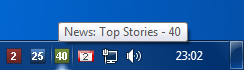 Windows notification area